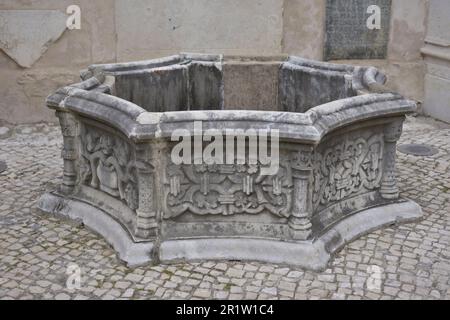 Fontaine-réservoir, 19th siècle (?). Provenance inconnue. Musée archéologique de Carmo. Lisbonne, Portugal. Banque D'Images