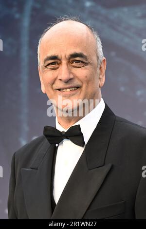 Londres, Royaume-Uni. 15th mai 2023. Art Malik assister à la première britannique de l'action live ré-imaginer de la petite Sirène, à Odeon Luxe, Leicester Square, Londres. Date de la photo: Lundi 15 mai 2023. Crédit photo devrait lire crédit: Matt Crossick/Alamy Live News Banque D'Images