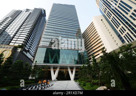 O-NES TOWER, Sukhumvit 6 Alley, Khlong Toei, Bangkok, Thaïlande Banque D'Images