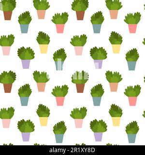 Motif de cactus vectoriels Illustration de Vecteur