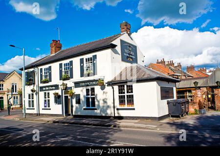 The Victoria Pub, Cemetery Road, York, Yorkshire, Angleterre Banque D'Images