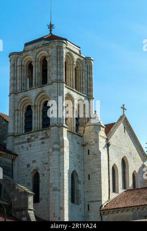 Vezelay . La Tour Saint Antoine de la Basilique Sainte-Marie-Madeleine . Patrimoine mondial de l'UNESCO. Via Lemovicensis . Yonne . Bourgogne Franche Comte. France Banque D'Images