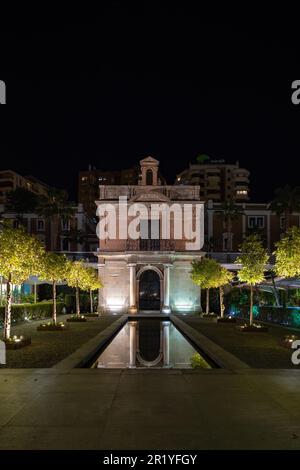 La chapelle du port de Malaga (la Capilla del Puerto de Malaga), Muelle Uno, Malaga, Espagne Banque D'Images