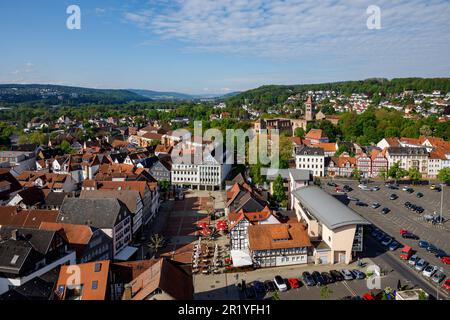 La ville de Bad Hersfeld à Hesse Banque D'Images