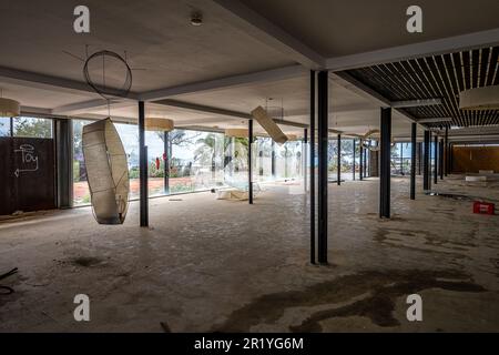 Place perdue au Mirador de la Montana de Arucas sur l'île de Gran Canaria, îles Canaries en Espagne Banque D'Images