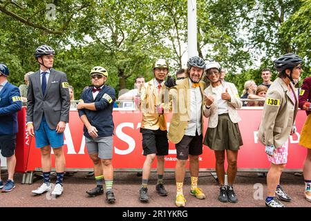 Championnat du monde de Brompton RidePrudential London 2019 Banque D'Images