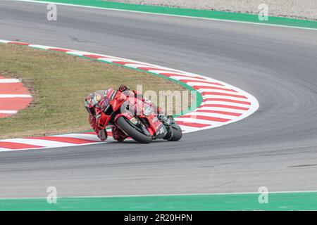 MONTMELLO, ESPAGNE-4 JUIN 2021: Jack Miller (Jackass) sur son #43 Ducati Desmosedici GP (Ducati Lenovo Team), Championnat du monde MotoGP 2021 Banque D'Images