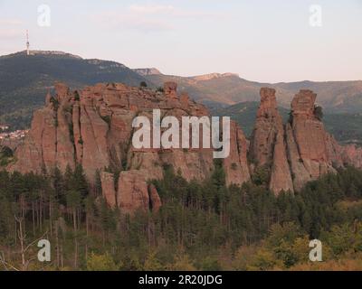 Belogradchik Rocks (province de Vidin, Bulgarie) Banque D'Images