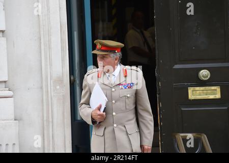 Le général Sir Nicholas Patrick carter, GCB, CBE, DSO (né le 11 février 1959) est un ancien officier de l'armée britannique né au Kenya qui a été chef d'état-major de la Défense de juin 2018 à novembre 2021. Banque D'Images