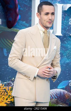 Londres, Royaume-Uni. 15th mai 2023. Jonah Hauer-King participe à la première britannique de « la petite Sirène » à Odeon Luxe Leicester Square. (Photo de Loredana Sangiuliano/SOPA Images/Sipa USA) crédit: SIPA USA/Alay Live News Banque D'Images