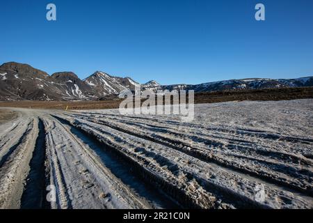 Laugarvatnshellar, Islande, maison dans le rocher Banque D'Images