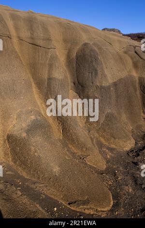 Laugarvatnshellar, Islande, maison dans le rocher Banque D'Images