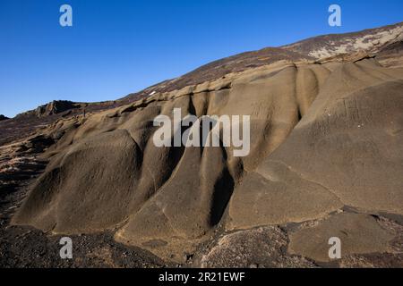 Laugarvatnshellar, Islande, maison dans le rocher Banque D'Images