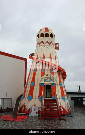 Helter Skelter à Portrush dans le comté d'Antrim Banque D'Images