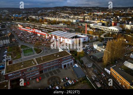 Vue sur Heckinghausen, vue aérienne, Allemagne, Rhénanie-du-Nord-Westphalie, Bergisches pays, Wuppertal Banque D'Images