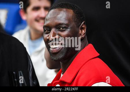 Levallois-Perret, France, France. 16th mai 2023. Omar SY lors du match Betclic Elite entre Metropolitans 92 (Boulogne-Levallois) et Paris Basketball au Palais des Sports Marcel Cerdan sur 16 mai 2023 à Levallois-Perret, France. (Credit image: © Matthieu Mirville/ZUMA Press Wire) USAGE ÉDITORIAL SEULEMENT! Non destiné À un usage commercial ! Banque D'Images