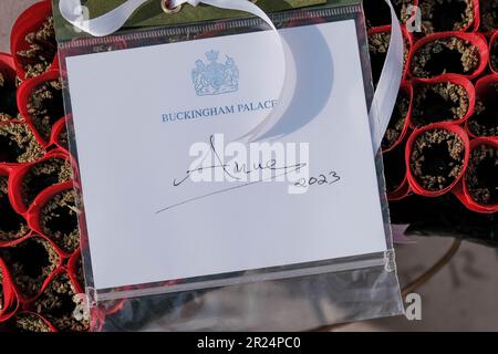 National Memorial Arboretum, Royaume-Uni. 16th mai 2023. HRH la princesse royale assiste aux légions britanniques 60th anniversaire du dernier militaire démobilisé du Service national et rencontre des militaires et des femmes qui ont servi dans les différents conflits. Credit Mark Lear / Alamy Live News Banque D'Images