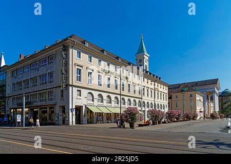 Strößenansicht, Marktplatz Banque D'Images