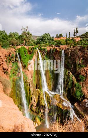 Ouzoud tombe dans la province d'Azilal au Maroc Banque D'Images