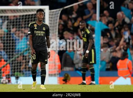 Manchester, Royaume-Uni. 17th mai 2023. RM20 a été abattu lors du match de la Ligue des champions de l'UEFA à l'Etihad Stadium de Manchester. Crédit photo à lire: Andrew Yates/Sportimage crédit: Sportimage Ltd/Alay Live News Banque D'Images