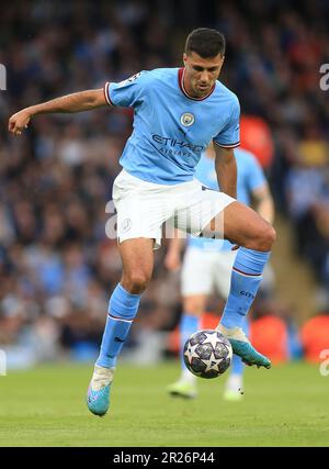 Manchester, Royaume-Uni. 17th mai 2023. Rodof Manchester City lors du match de deuxième match de la semi-finale de la Ligue des champions de l'UEFA entre Manchester City et le Real Madrid au stade Etihad de 17 mai 2023 à Manchester, en Angleterre. (Photo de Daniel Chesterton/phcimages.com) Credit: PHC Images/Alamy Live News Banque D'Images