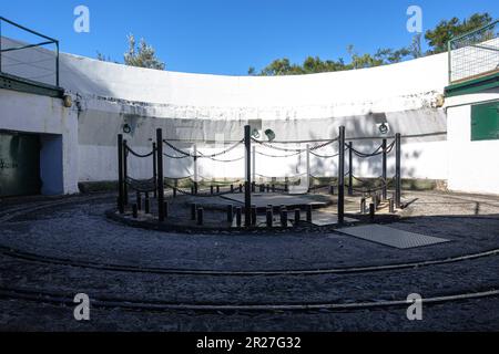 Les emplacements de canons n° 2 situés sur le North Head du port de Sydney en Australie Banque D'Images