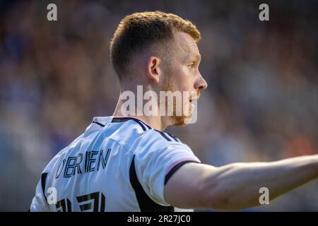 Chester, États-Unis, 17 mai 2023 Lewis O'Brien (17 DC United) pendant le match de football de la ligue majeure entre Philadelphie Union et Orlando City SC à DC United à Chester, PA (Georgia Soares/SPP) Credit: SPP Sport Press photo. /Alamy Live News Banque D'Images