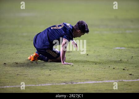 Chester, Etats-Unis, 17 mai 2023 Joaquin Torres (19 Union) pendant le match de football de la Ligue majeure entre Philadelphie Union et Orlando City SC à DC United à Chester, PA (Georgia Soares/SPP) Credit: SPP Sport Press photo. /Alamy Live News Banque D'Images