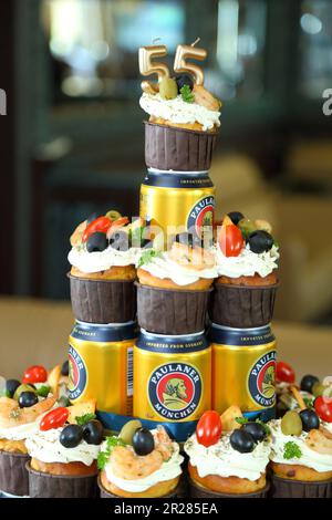 CULER 10pcs Cartoon Forme De Gâteau De Voitures Transport