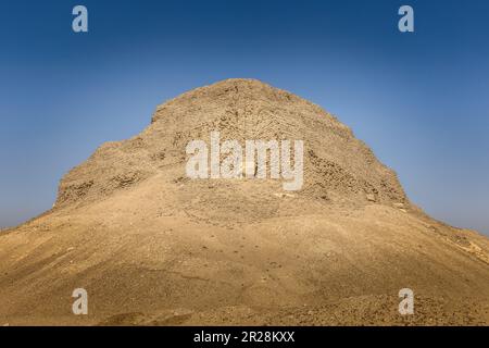 La Pyramide El Lahun à Fayoum en Égypte Banque D'Images