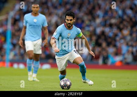 Manchester, Royaume-Uni. 17th mai 2023. Ilkay Gundogan de Manchester City lors du match de la Ligue des champions de l'UEFA au Etihad Stadium, Manchester. Crédit photo à lire: Andrew Yates/Sportimage crédit: Sportimage Ltd/Alay Live News Banque D'Images