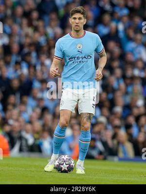 Manchester, Royaume-Uni. 17th mai 2023. John Stones de Manchester City lors du match de la Ligue des champions de l'UEFA au Etihad Stadium, Manchester. Crédit photo à lire: Andrew Yates/Sportimage crédit: Sportimage Ltd/Alay Live News Banque D'Images