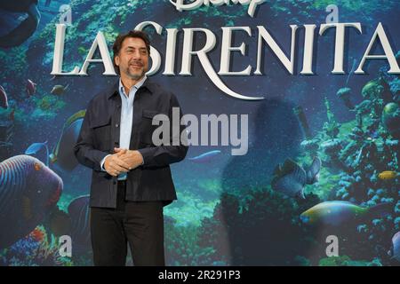 Madrid, Espagne. 18th mai 2023. L'acteur Javier Bardem à photocall pour le premier film 'la sirenita' à Madrid le jeudi 18 mai 2023. Javier Bardem presenta su nueva pelicula la Sirenita en Madrid crédit: CORDON PRESSE/Alay Live News Banque D'Images