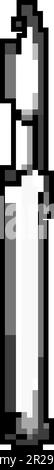 outil scalpel chirurgie jeu pixel art vecteur illustration Illustration de Vecteur