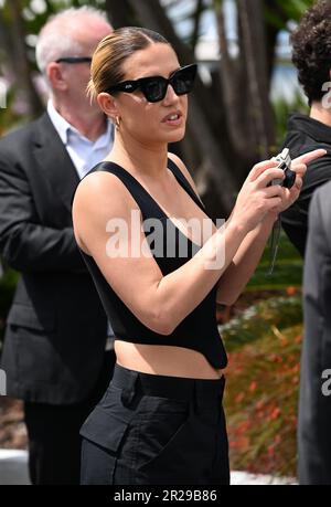 Cannes, France. 18th mai 2023. Cannes, France. 18 mai 2023 Adele Exarchopoulos au photocall pour le Royaume des animaux, dans le cadre du Festival de Cannes 76th, Palais des Festivals. Crédit : Doug Peters/Alamy Live News Banque D'Images