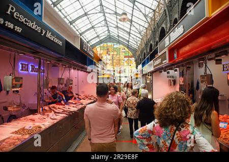 Atarazanas, Malaga, Espagne Banque D'Images