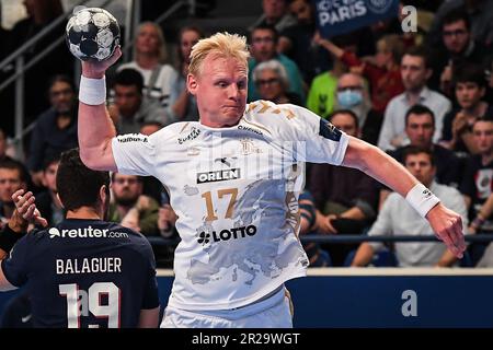 Patrick WIENCEK de Kiel pendant la Ligue des champions de l'EHF, quart de finale, match de handball de 2nd jambes entre Paris Saint-Germain et THW Kiel sur 17 mai 2023 au stade Pierre de Coubertin à Paris, France - photo: Matthieu Mirville/DPPI/LiveMedia Banque D'Images