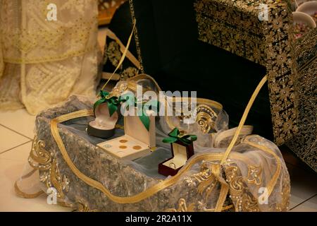 Mariage marocain. Henné nuit dans le mariage marocain Banque D'Images