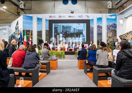 Italie Piémont Turin Foire de Lingotto - Salone del Libro di Torino 2023 - Banque D'Images