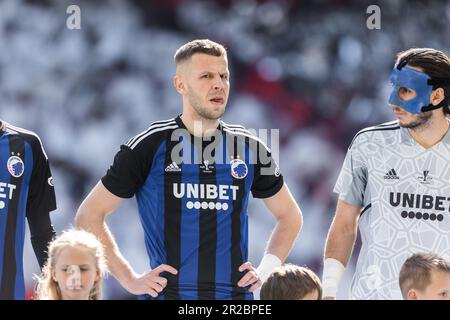 Copenhague, Danemark. 18th mai 2023. Denis Vavro du FC Copenhague vu lors de la finale de la coupe danoise entre Aalborg Boldklub et le FC Copenhague à Parken à Copenhague. (Crédit photo : Gonzales photo/Alamy Live News Banque D'Images