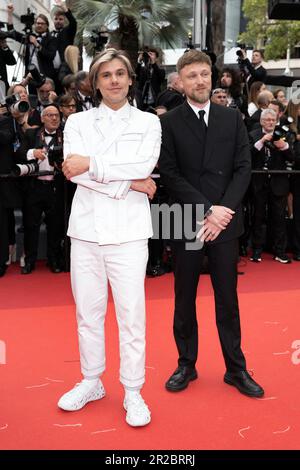 Cannes, France. 19th mai 2023. Orelsan et Matthieu le Carpentier aka Skread assistent à l'Indiana Jones et au défilé du destin lors du festival annuel de Cannes 76th au Palais des Festivals sur 18 mai 2023 à Cannes, France. Photo de David Niviere/ABACAPRESS.COM crédit: Abaca Press/Alay Live News Banque D'Images