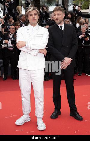 Cannes, France. 19th mai 2023. Orelsan et Matthieu le Carpentier aka Skread assistent à l'Indiana Jones et au défilé du destin lors du festival annuel de Cannes 76th au Palais des Festivals sur 18 mai 2023 à Cannes, France. Photo de David Niviere/ABACAPRESS.COM crédit: Abaca Press/Alay Live News Banque D'Images