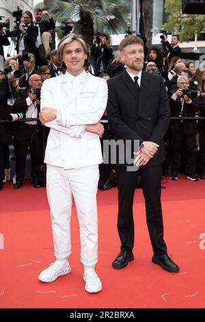 Cannes, France. 19th mai 2023. Orelsan et Matthieu le Carpentier aka Skread assistent à l'Indiana Jones et au défilé du destin lors du festival annuel de Cannes 76th au Palais des Festivals sur 18 mai 2023 à Cannes, France. Photo de David Niviere/ABACAPRESS.COM crédit: Abaca Press/Alay Live News Banque D'Images