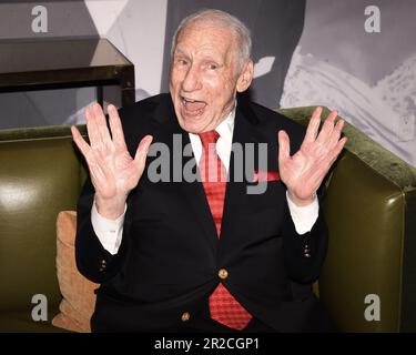 18 mai 2023, Beverly Hills, Californie, États-Unis : Mel Brooks assiste au gala de la soirée d'ouverture du Festival juif du film de Los Angeles 2023. (Credit image: © Billy Bennight/ZUMA Press Wire) USAGE ÉDITORIAL SEULEMENT! Non destiné À un usage commercial ! Banque D'Images