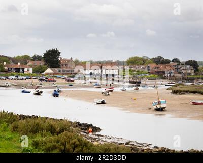 Burnham Overy Staithe, Norfolk, Royaume-Uni. Banque D'Images