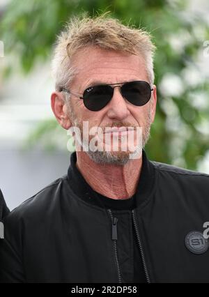 Cannes, France. 19th mai 2023. Cannes, France. 19 mai 2023 Sean Penn au photocall for Black Flies, dans le cadre du Festival de Cannes 76th, Palais des Festivals. Crédit : Doug Peters/Alamy Live News Banque D'Images