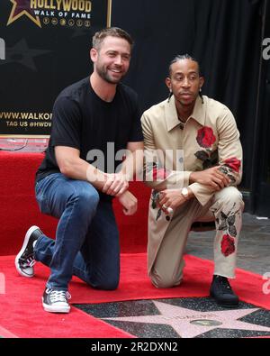 Los Angeles, États-Unis. 18th mai 2023. LOS ANGELES - MAI 18: Cody Walker, Chris Bridges alias Ludacris à la cérémonie des étoiles de Ludacris sur le Hollywood Walk of Fame sur 18 mai 2023 à Los Angeles, CA (photo par Katrina Jordanie/Sipa USA) crédit: SIPA USA/Alay Live News Banque D'Images