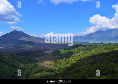 Volcan dormant situé dans la partie nord de Bali, Indonésie Banque D'Images