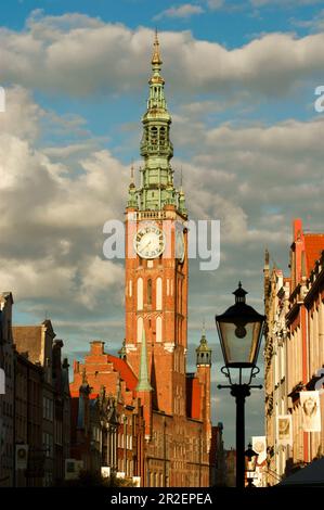 GDANSK - ville sur la côte Baltique du nord de la Pologne. Banque D'Images