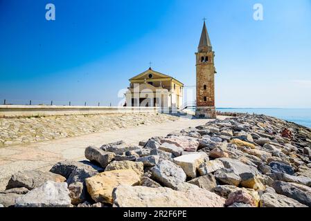 Sanctuaire de la Madonna dell'angelo à Caorle, Vénétie, Italie Banque D'Images